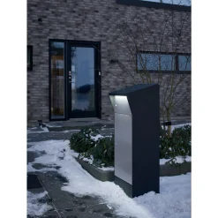 ALLUX BJØRN PAKKEPOSTKASSE SORT/GRÅ