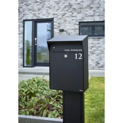 ALLUX BJØRN VILLA POSTKASSE SORT