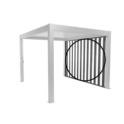BIOHORT SIDEVÆG PERGOLA 2.35 X 3.27 M
