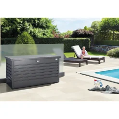 BIOHORT STR. 130 HYNDEBOKS MØRKEGRÅ METALLIC