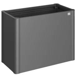 BIOHORT 1X0,5 HØJBED MØRKEGRÅ METALLIC 77 X 53 X 102 CM