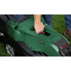 BOSCH PLÆNEKLIPPER AKKU 36,0 V MED BATTERI OG LADER