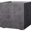 DEROMA MILLENIUM 208-620 PLANTEKASSE PLASTIK ANTRACITGRÅ 49X49X49CM