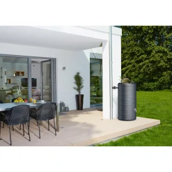 GARANTIA REGNVANDSBEHOLDER 300L, H1,18 MTR. GRÅ