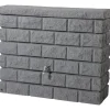 GARANTIA ROKY 400 L REGNVANDSBEHOLDER 40 X 120 X 100 CM GRÅ GRANIT