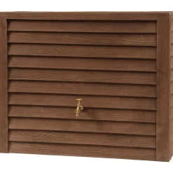 GARANTIA WOODY 350 L REGNVANDSBEHOLDER 40 X 124 X 100 CM LYS BRUN