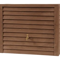 GARANTIA WOODY 350L REGNVANDSBEHOLDER 400X1000X1240 MM MØRK BRUN
