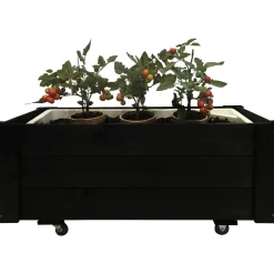 GARDEN LIFE KAPILÆRKASSESKJULER SORT