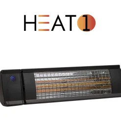 HEAT1 212-315 TERRASSEVARMER SORT 660/2000 W