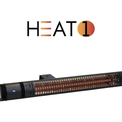 HEAT1 212-320 TERRASSEVARMER SORT 660/2000 W