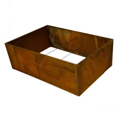 HORTUS 210-900 UDEN BUND HØJBED RUST PATINA 40 X 120 X 80 CM