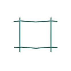 HORTUS PVC FRI TRÅDHEGN GRØN PLASTBELAGT 0.90 X 20 M