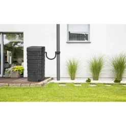 HYMA 276 REGNVANDSBEHOLDER 600X1400X390 MM SORT