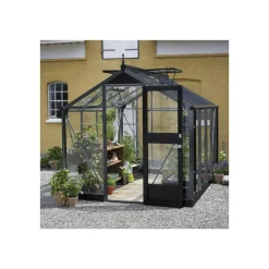 JULIANA COMPACT EKSKL. SOKKEL DRIVHUS 3 MM HÆRDET GLAS HELE BANER ANTR. 8,2 M2