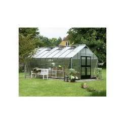 JULIANA GARTNER EKSKL. SOKKEL DRIVHUS EKSKL. SOKKEL 10 MM POLY ALUMINIUM 21,4 M2