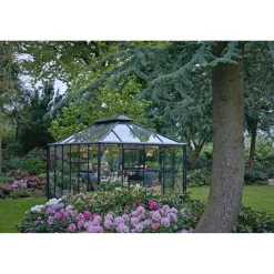 JULIANA GRAND OASE ORANGERI 3 MM HÆRDET GLAS HELE BANER ANTRACIT 13 M²