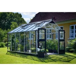 JULIANA PREMIUM EKSKL. SOKKEL DRIVHUS 10 MM POLY ALUMINIUM 13 M²