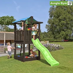 JUNGLE GYM HUT LEGETÅRN SORT TRÆ