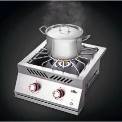 NAPOLEON BUILT-IN 700 SERIE 18" SIDEBRÆNDER INDBYGNINGSGRILL SØLV