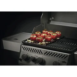 NAPOLEON EMALJERET STEGEPLADE STØBEJERN