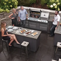 NAPOLEON PRESTIGE PRO 825 INDBYGNING INDBYGNINGSGRILL RUSTFRIT STÅL