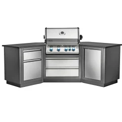 NAPOLEON PRESTIGE PRO 500 INDBYGNING INDBYGNINGSGRILL RUSTFRIT STÅL