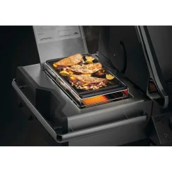 NAPOLEON STEGEPLADE PORCELÆNSEMALJERET STØBEJERN