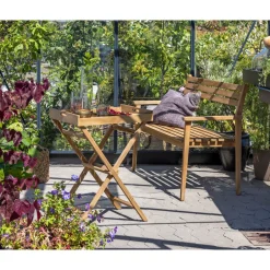 OUTRIUM BENSTEL TIL SERVERINGSBAKKE NATUR TEAK