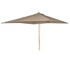 OUTRIUM ELBA PARASOL SAND/GRÅ 3X3 M