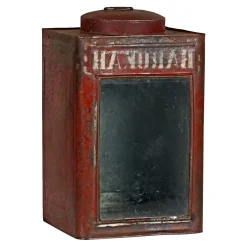 OUTRIUM JAKARTA LANTERNE RØD METAL