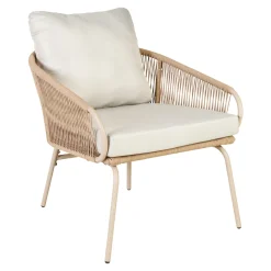 OUTRIUM JEPARA INKL. VANDAFVISENDE HYNDE LOUNGESTOL SANDGRÅ