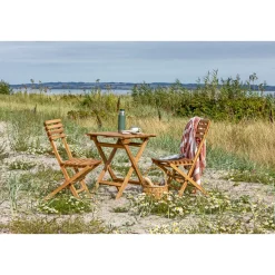 OUTRIUM MALANG MED 2 STOLE CAFESÆT TEAK