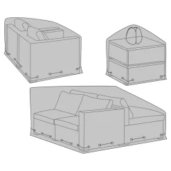 OUTRIUM MODUL SOFASÆT OVERTRÆK SORT