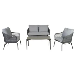 OUTRIUM PALMA INKL. HYNDER SOFASÆT GRÅ