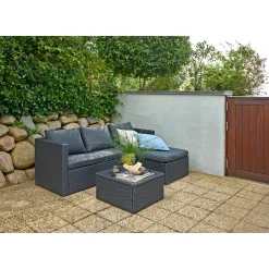 OUTRIUM PARIS SOFASÆT SORT