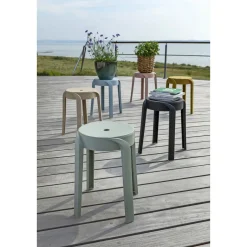 OUTRIUM PAROS SKAMMEL LYS BLÅ