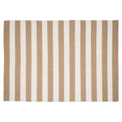 OUTRIUM PONZA UDENDØRSTÆPPE GENANVENDT PLAST (PET) BEIGE / OFF WHITE 140X200 CM