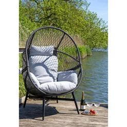 OUTRIUM ROSARIO INKL. HYNDER LOUNGESTOL SORT