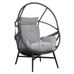 OUTRIUM ROSARIO INKL. HYNDER LOUNGESTOL SORT