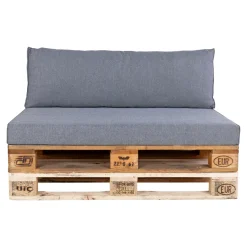 OUTRIUM SALINA VANDAFVISENDE PALLE SÆDEHYNDE ANTRACITGRÅ 12 X 80 X 120 CM