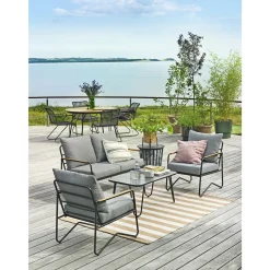 OUTRIUM SANTANA SOFASÆT GRÅ