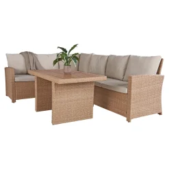 OUTRIUM SARDINIEN MED EKSTRA HØJ RYG SOFASÆT NATUR