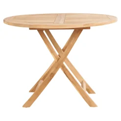 OUTRIUM SYROS Ø100 CM CAFEBORD NATUR