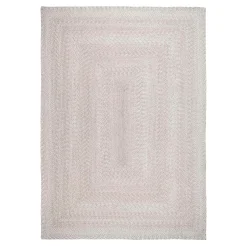 OUTRIUM UDENDØRSTÆPPE GENANVENDT PLAST (PET) BRUN 140X200 CM