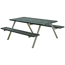 PLUS ALPHA BORDBÆNKESÆT GRÅ