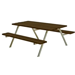 PLUS ALPHA BORDBÆNKESÆT SORT