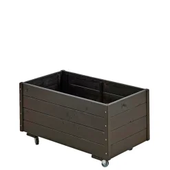 PLUS BLOMSTERKASSE SORT 47 X 48 X 88 CM