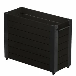 PLUS BLOMSTERKASSE SORT 95 X 50 X 120 CM