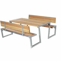 PLUS BORDBÆNKESÆT GYLDENBRUN