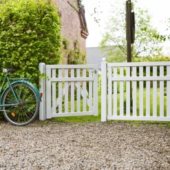 PLUS COUNTRY TRÆHEGN FUNGICIDBEHANDLET & GRUNDMALET 2 GANGE HVID 150 X 96 CM